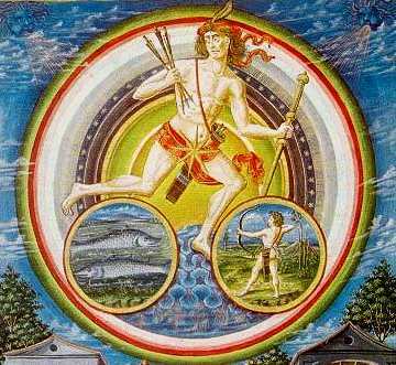 Earthlore Explorations Lore of Astrology: Allegorical Representation of Jupiter in Pisces