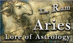 Earthlore Explorations - Lore of Astrology - Aries Title