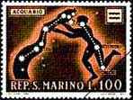 Earthlore Aquarius: San Marino Stamp