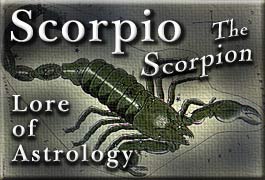 Earthlore Explorations - Lore of Astrology - Scorpio Title