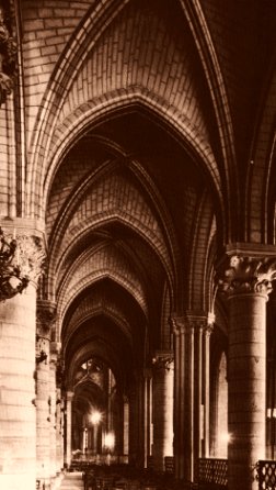 Earthlore Gothic Dreams: North Aisle of Notre Dame de Paris