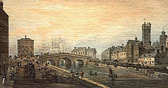Earthlore Ireland: Riverbank in Limerick, Early Nineteenth Century