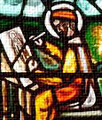 Earthlore Ireland Stained Glass Illumination of Saint Luke