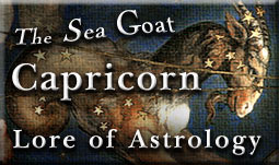 Earthlore Explorations - Lore of Astrology - Capricorn Title
